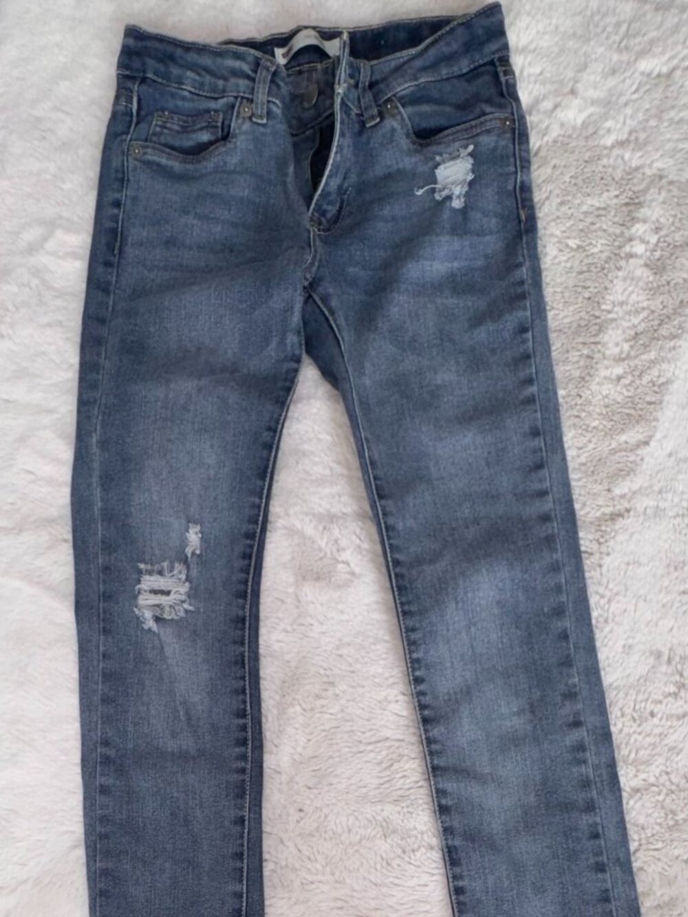 Girls Levi’s Distressed Skinny Jeans Size 10 NWOT